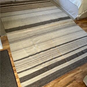 Restoration Hardware Flatweave Rug - 6’x9’